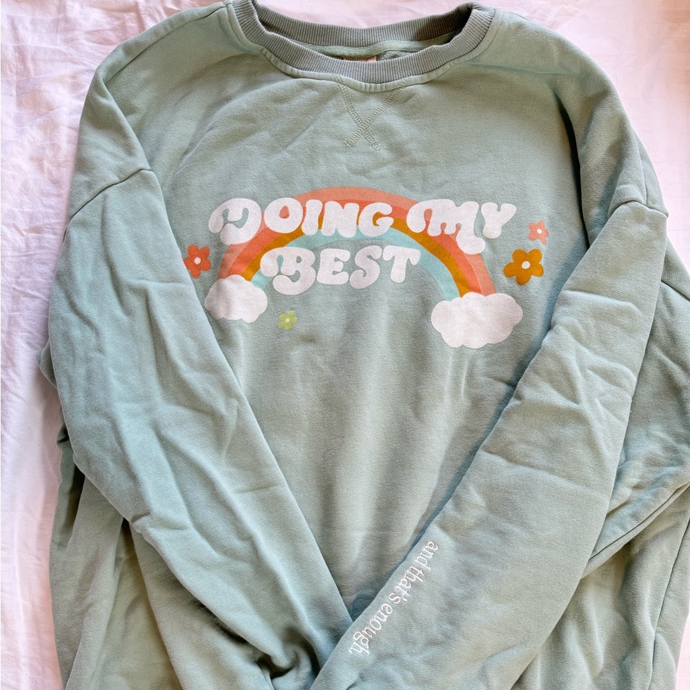 SEE THE WAY I SEE CREWNECK SZ XL